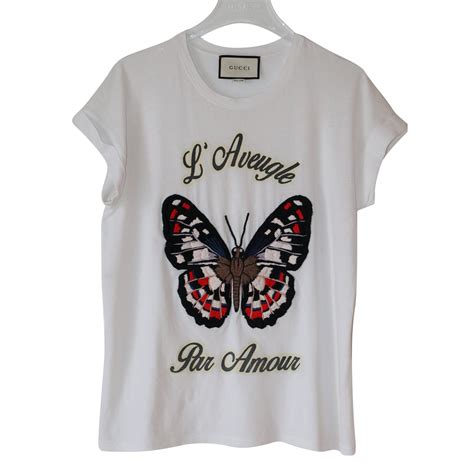 womens butterfly design gucci shirt